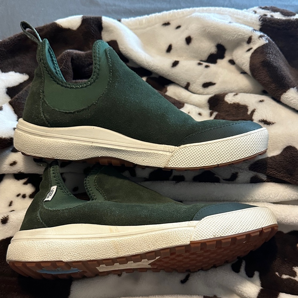 Vans Green Slip-On Shoes - Picture 5 of 9